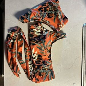 Jungle print bikini